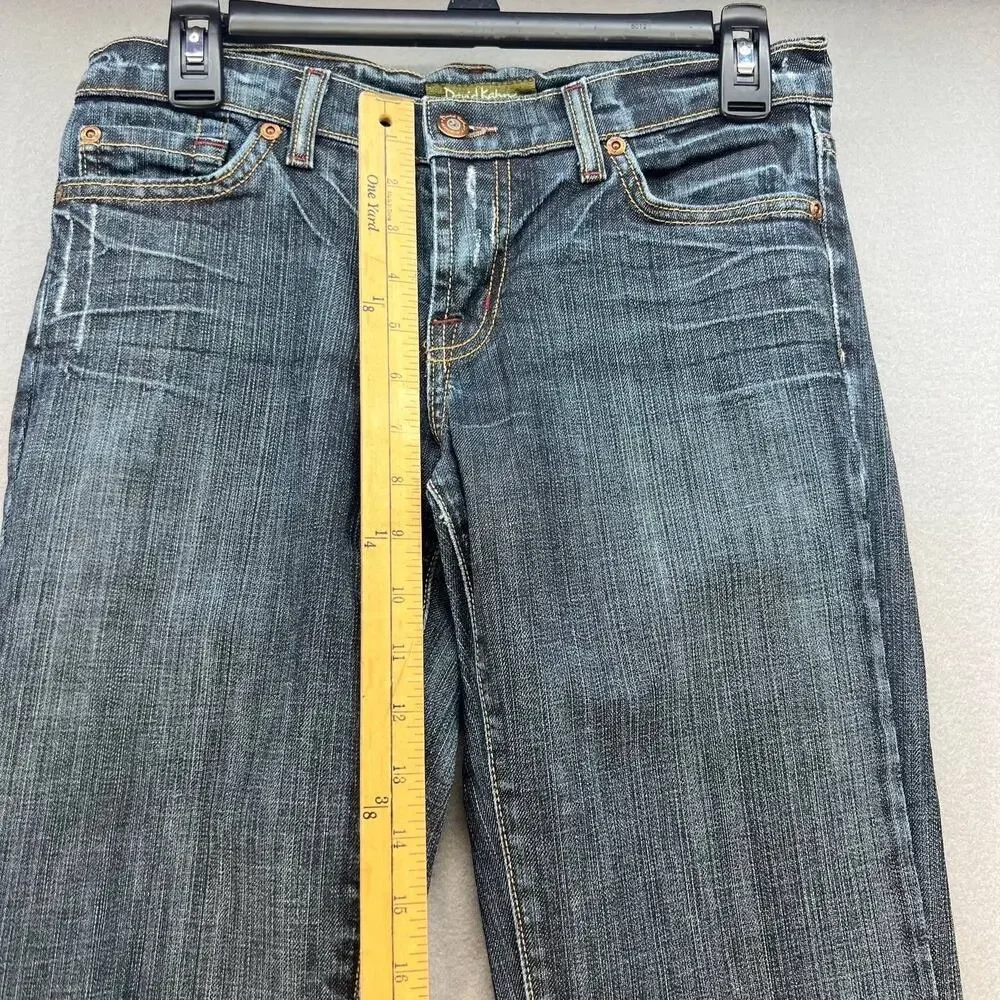 David Kahn Women's Nikki Flare Denim Jeans Size 27 (4) Medium Wash - Picture 4 of 15